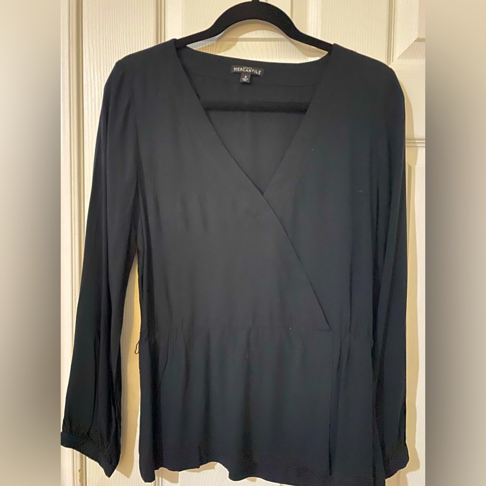 J.Crew Mercantile Faux wrap